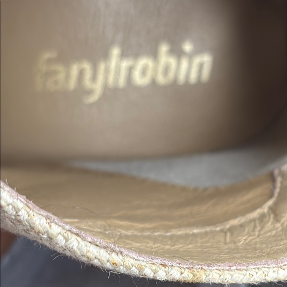 🔥🔥🔥Anthropologie Farylrobin Metallic Linen Ankle Boots Size: 8M🔥🔥🔥 - Picture 2 of 10